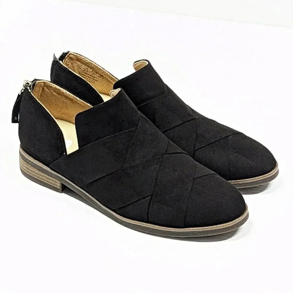Dr. Scholls Always Band Women's Slip-on Shooties Black Size 7 M (MSRP $120) - Picture 2 of 8